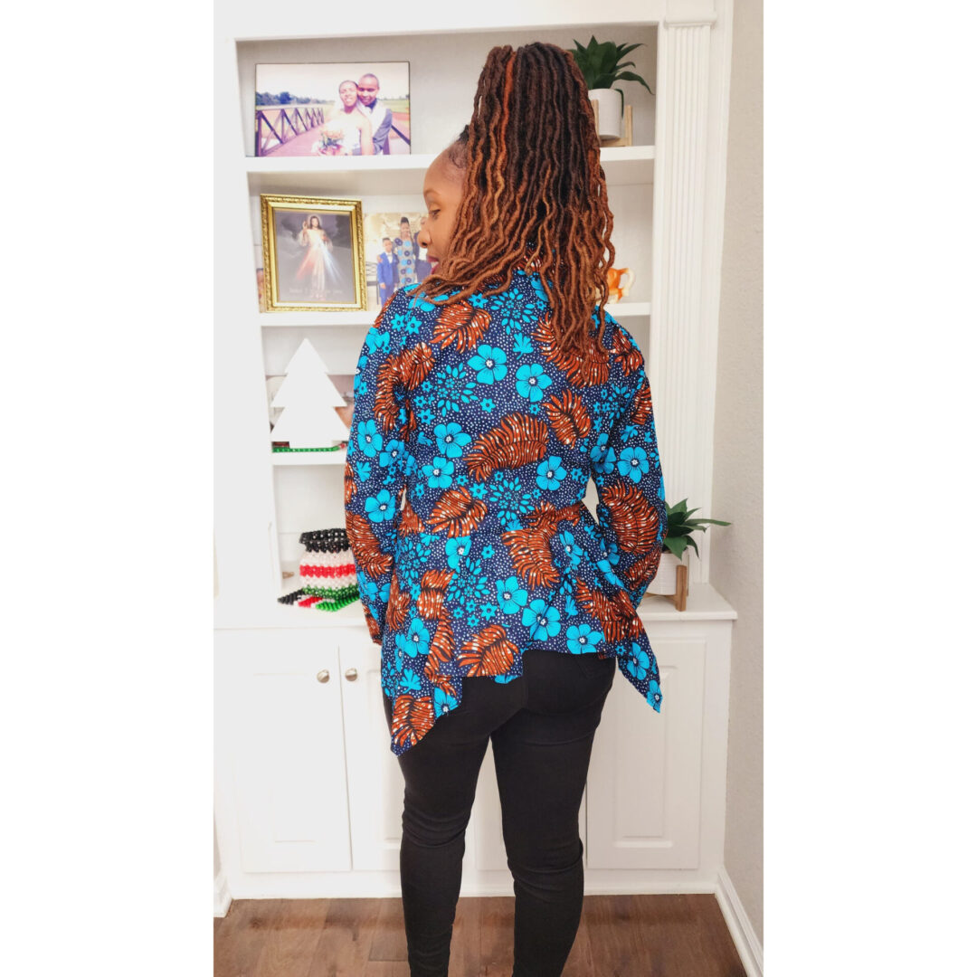 African Print Top