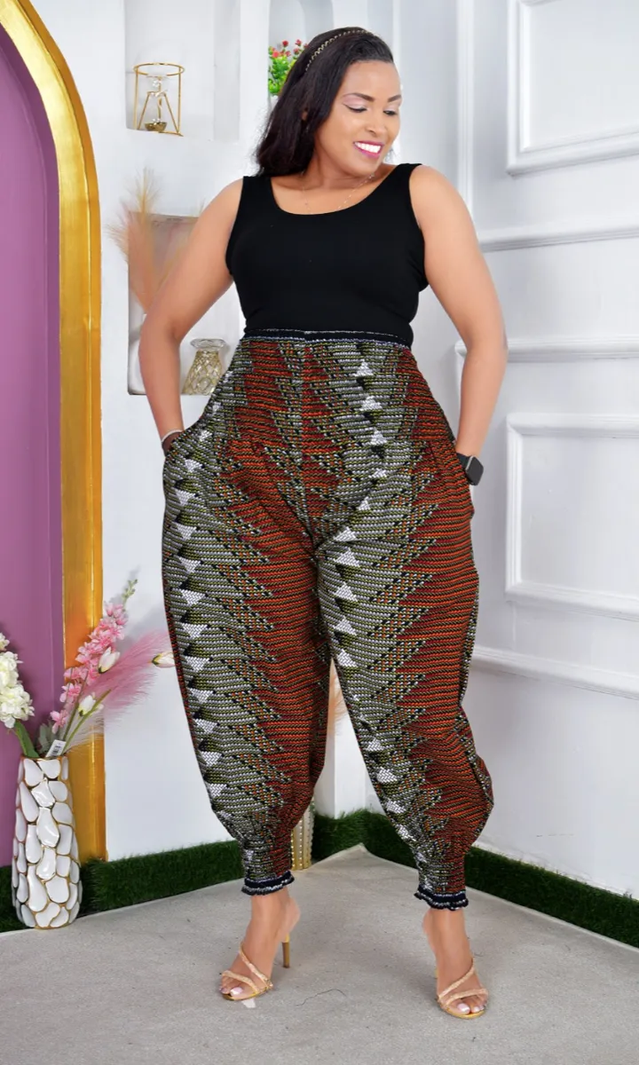 African / Ankara Print Pallazo Pants
