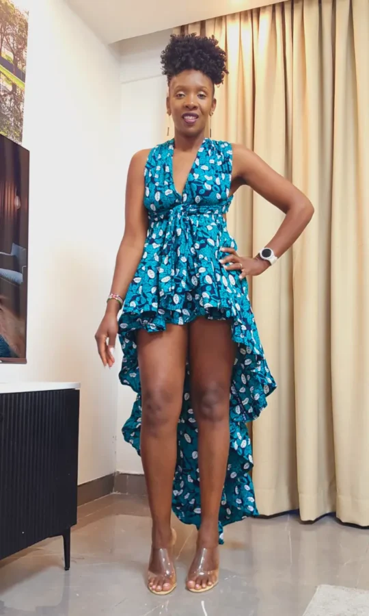 African Print / Ankara Short Dress