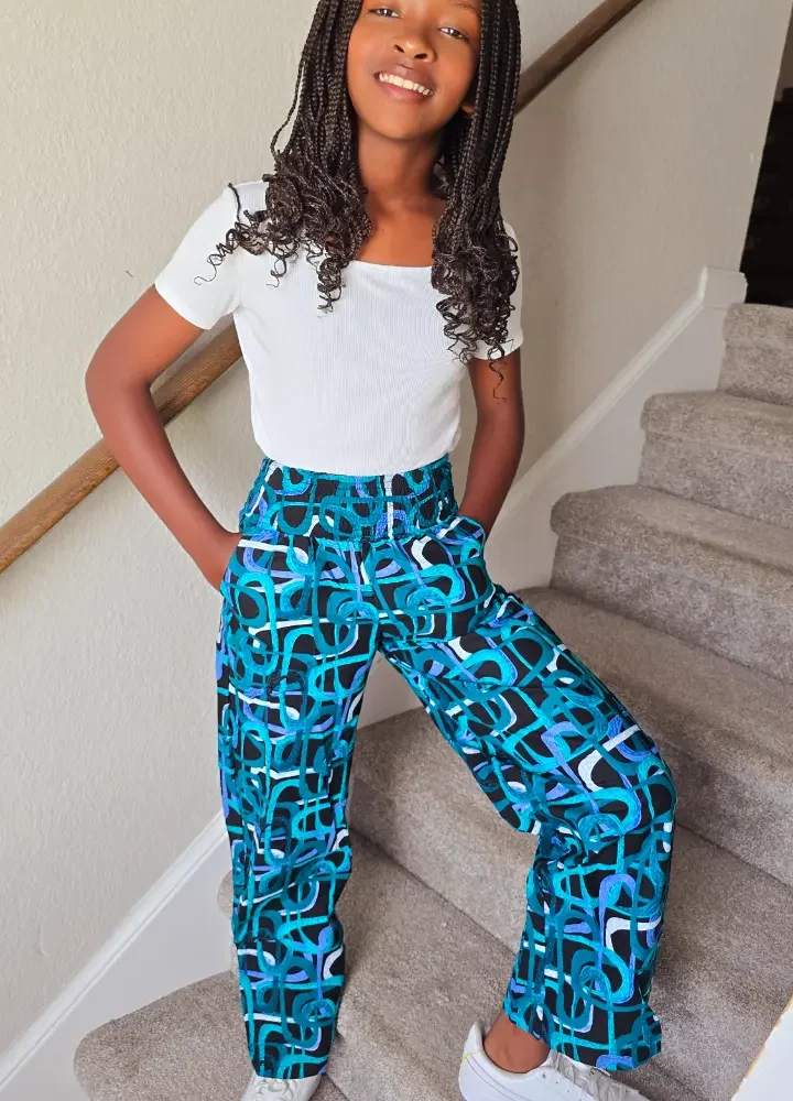 African Kids Pallazo Pants