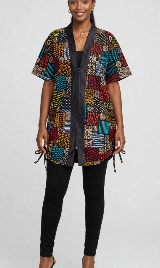 African Print Shirt Dress/Top