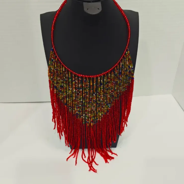 African Beaded Handmade Necklace