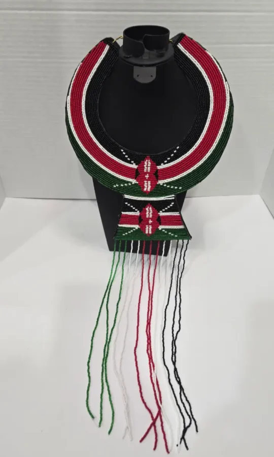 African Maasai Beaded Tribal Necklace