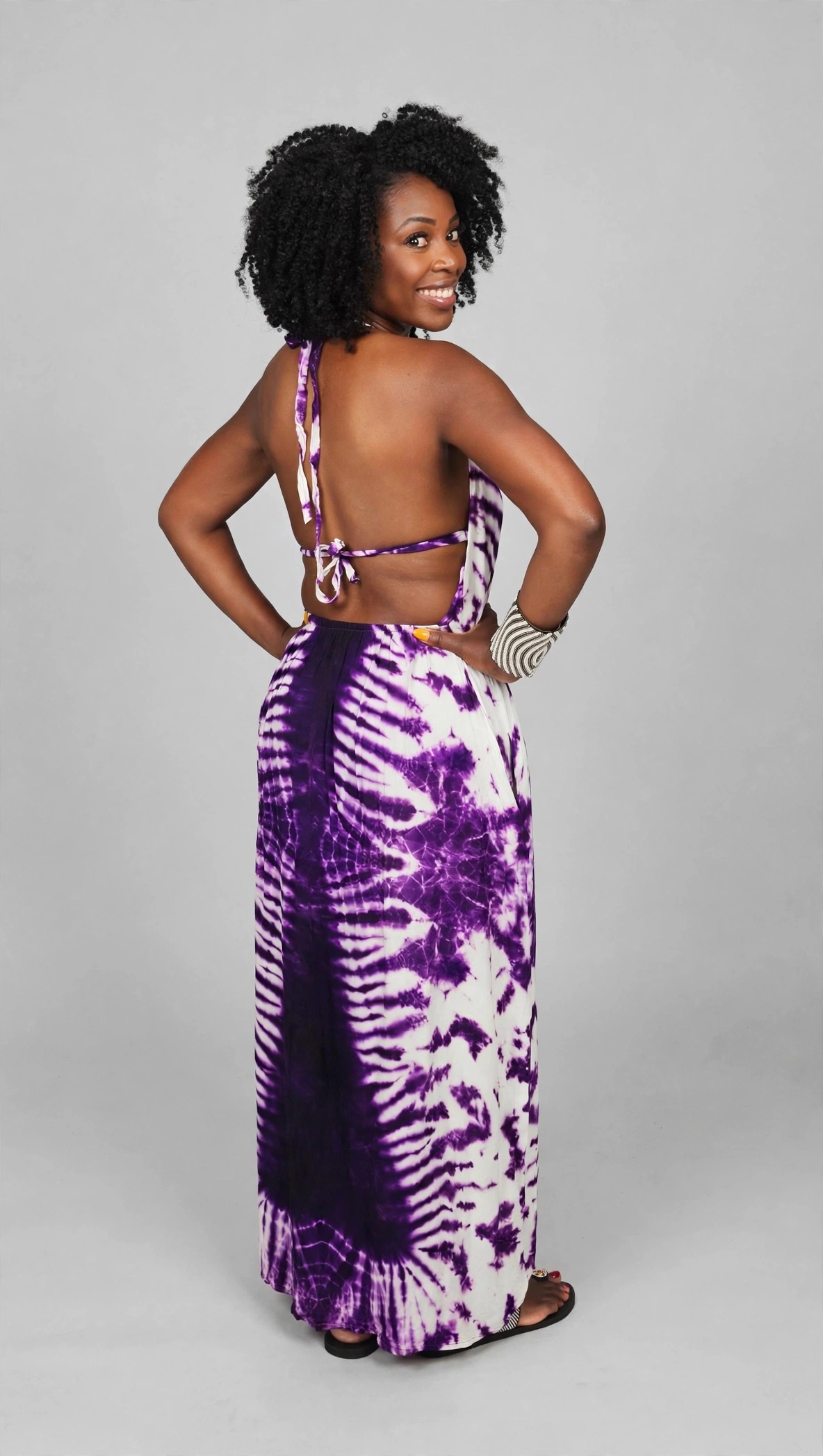 Backless Dera With Inbuilt Bra - Image 5