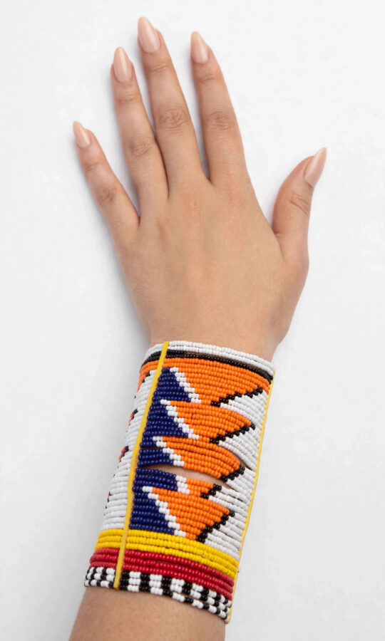 Maasai Beaded Cuff Bracelet