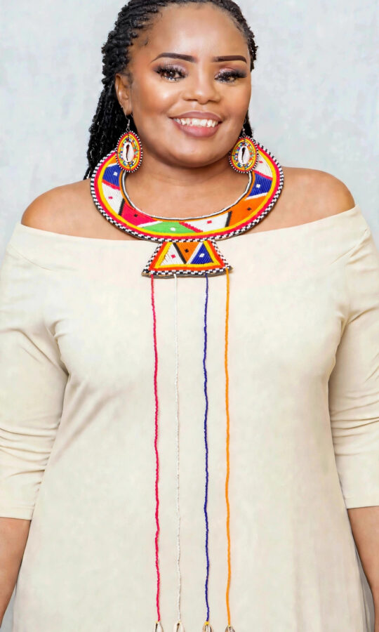 Maasai Beaded Wedding Collar Necklace